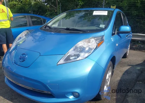 2012 Nissan Leaf Sv/Sl из США, поврежденный, VIN JN1AZ0CP8CT017394